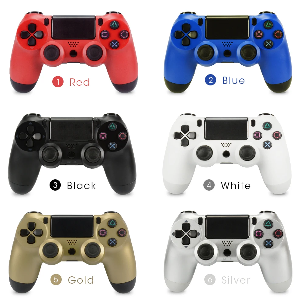 OWLLON Беспроводной контроллер для PS4 беспроводной пульт управления Bluetooth для Игровые приставки 4 Беспроводной Dual Shock Вибрационный джойстик