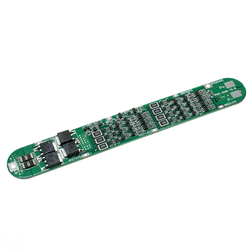 7S 10A BMS 26V непрерывная с балансом 18650 верхняя специальная Защитная панель батареи |