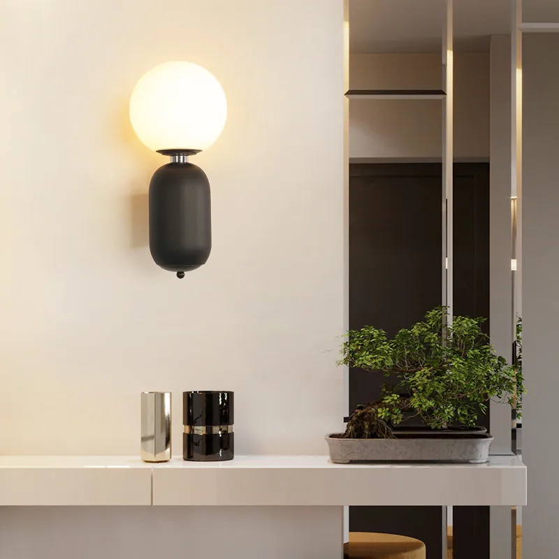 Nordic Designer Wall Lamps Model Room Living Bedside Scoces Creative Individual Art | Освещение