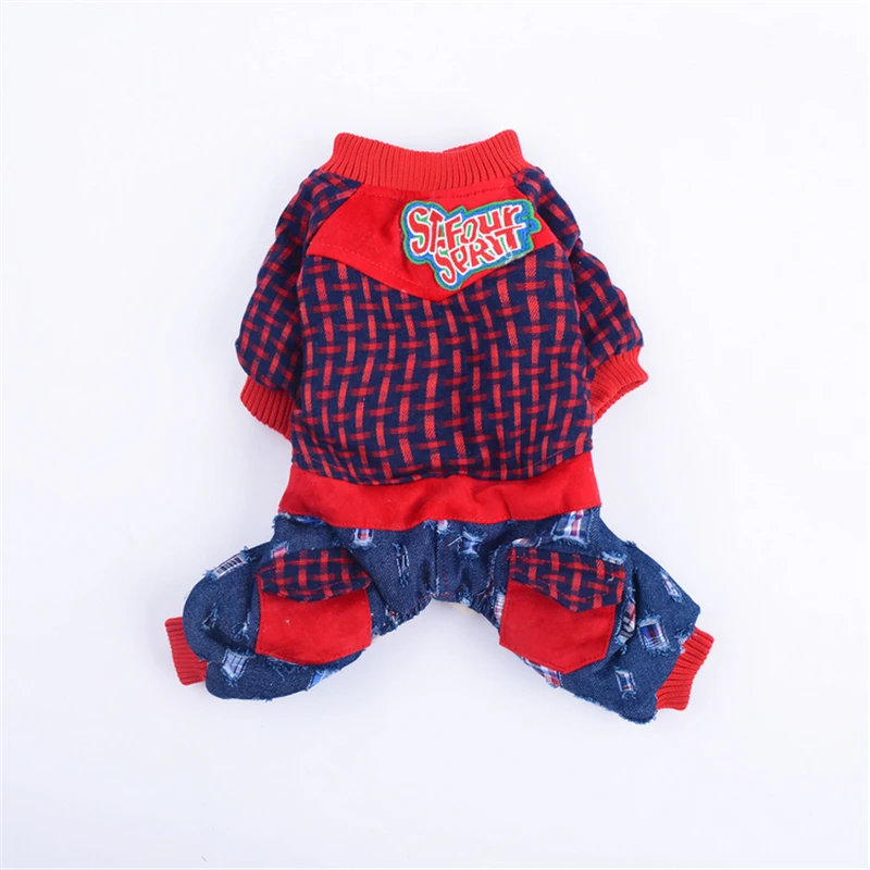 2016 Одежда Для Собак Высокого Качества Животные плед Новая Осень Зима для