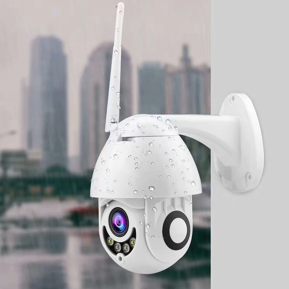 JORANK беспроводная Wifi IP 1080P камера Двусторонняя аудио Интерком 5x оптический зум PTZ