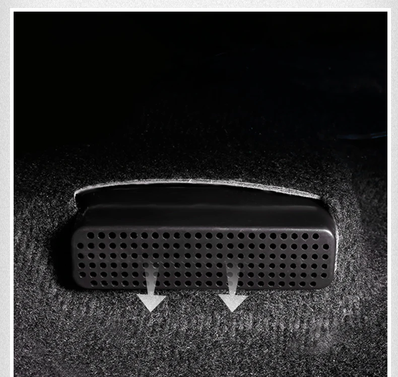 1 шт. автомобильная решетка для воздуховода на заднее сиденье автомобиля |