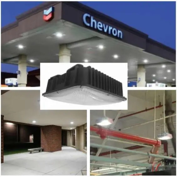 Свет АЗС 60 Вт модернизации 250 дневной открытый Навес Светильники навес Barn