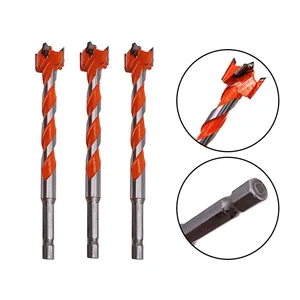 16 мм 18 мм 20 мм 25 мм профессиональное деревообрабатывающее сверло длиной 125 мм Полная длина сверла 6,35 мм шестигранный хвостовик