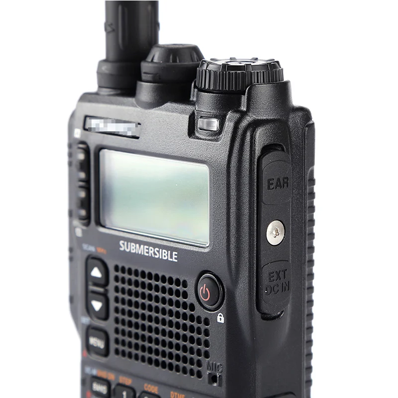 Обычная рация Yaesu VX-8DR трехдиапазонный 140-174/420-470MHz водонепроницаемый портативный FM Ham двухсторонний радиоприемопередатчик
