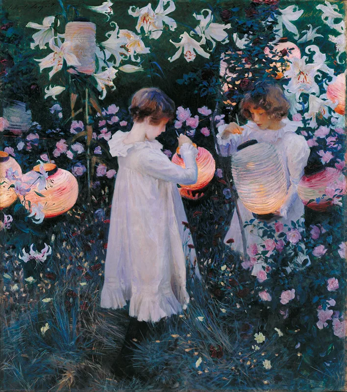 Kopen Olieverf Reproductie Canvas Wall Art Schilderen Anjer, Lelie, Lelie, Rose Door John Singer Sargent Originele Kwaliteit Hand Geschilderd