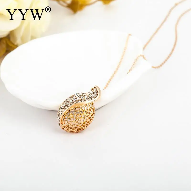 YYW 2019 New Fashion Hollow Love Miss You Earrings Necklace Jewelry Sets Classic Wedding Dress For Lover Gift | Украшения и