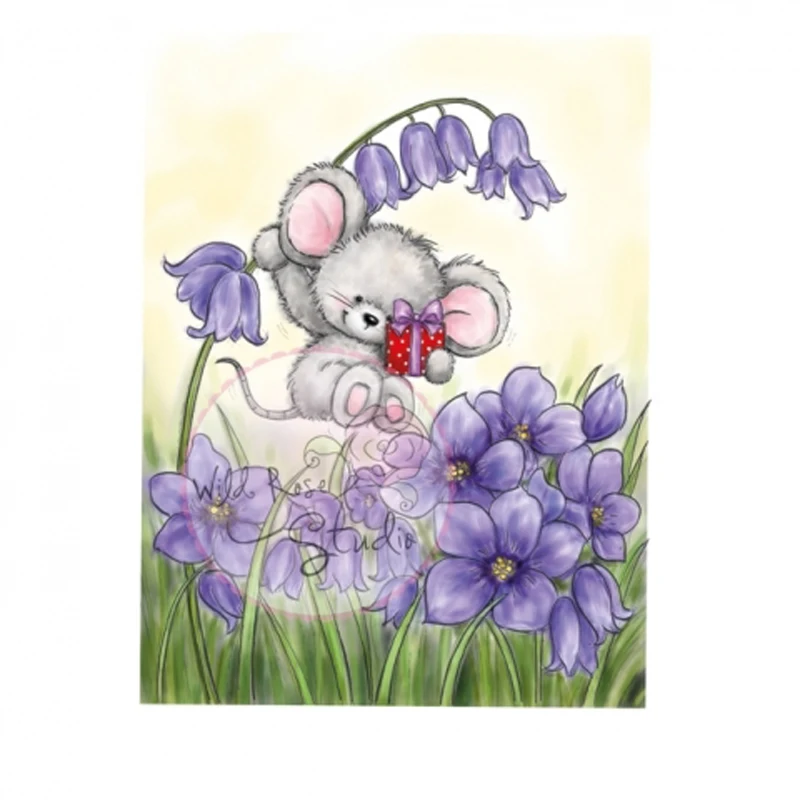 2019 Новые прозрачные штампы с изображением животных/мышей для