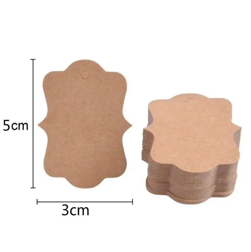 100pcs explosion models thank you card DIY decoration holiday Christmas label baking packaging cordless | Дом и сад