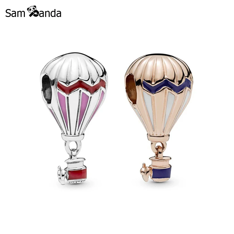 

Новинка, оригинальные бусины Allloy с покрытием из сплава, шарм с воздушным шаром, эмаль, подходит для браслета, ожерелья, женские Украшения «сд...