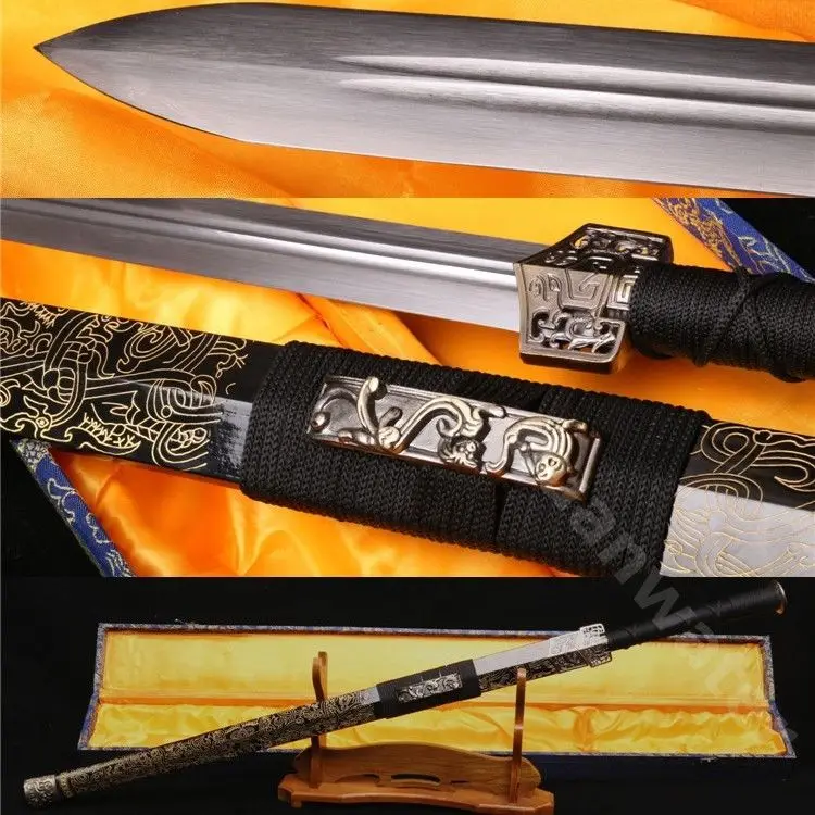 Острые лезвия из углеродистой стали ручной работы 42 дюйма хороший китайский меч