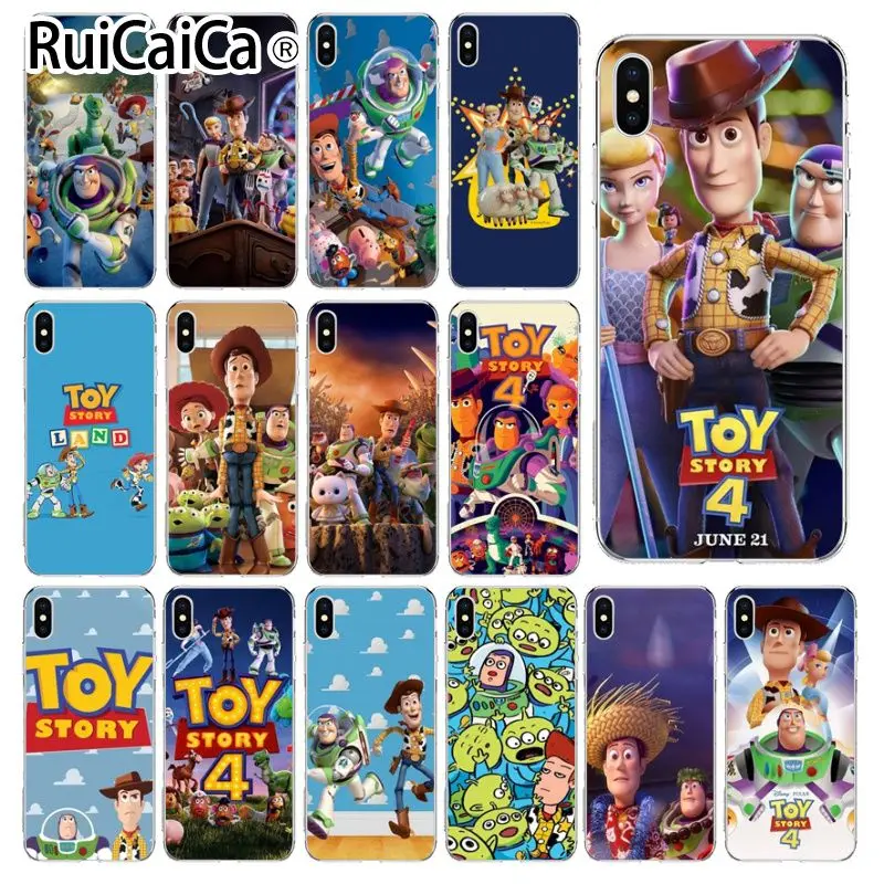 Ruicaica Toy Story4 Новинка чехол для телефона Fundas iPhone 5 5Sx 6 7 plus 8 Plus X XS MAX XR|Чехлы-накладки| |