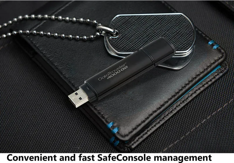 Kingston флеш-накопитель USB 3,0, 64 ГБ, 32 ГБ, 16 ГБ, 8 ГБ, 4 Гб, флешка, водонепроницаемая, аппаратное шифрование, металлическая флешка, флешка