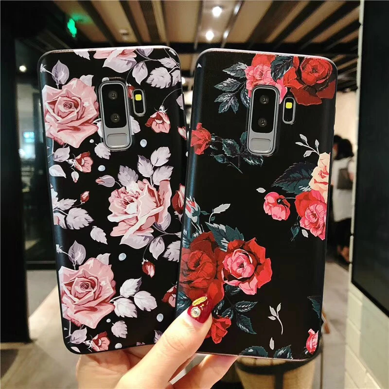 3D рельефный чехол для Samsung Galaxy A8 Plus 2018 Note 9 S7 Edge S8 S9 J3 J5 J7 A3 A5 A7 2016 2017 A6 J4 J6 EU |