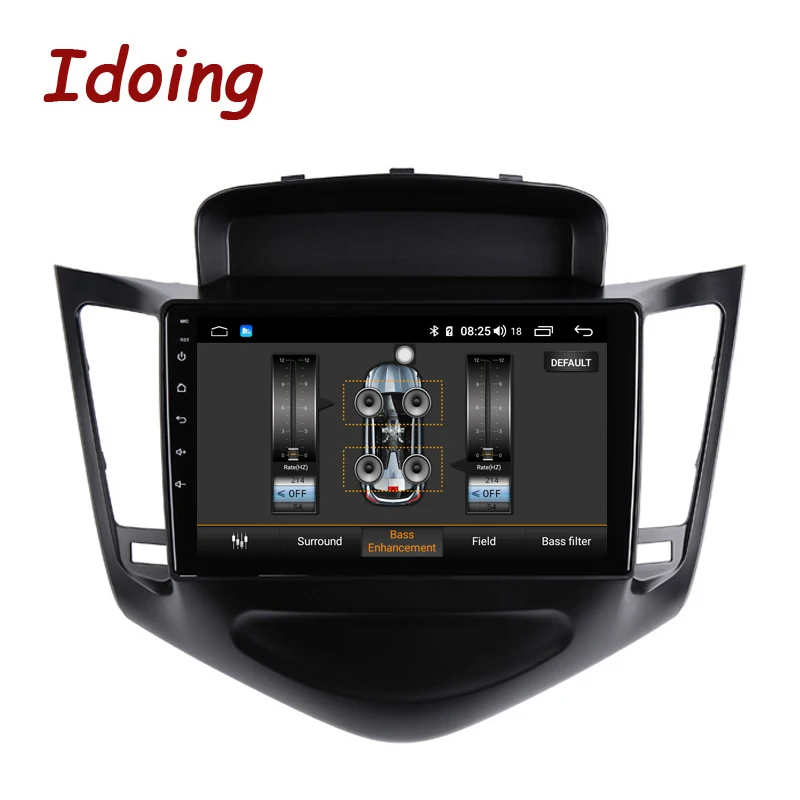 Idoing 9"4G+64G 2.5D IPS Octa Core DSP Car Android8.1 Radio Multimedia Player For Chevrolet Cruze 2008-2012 GPS Navigation Video