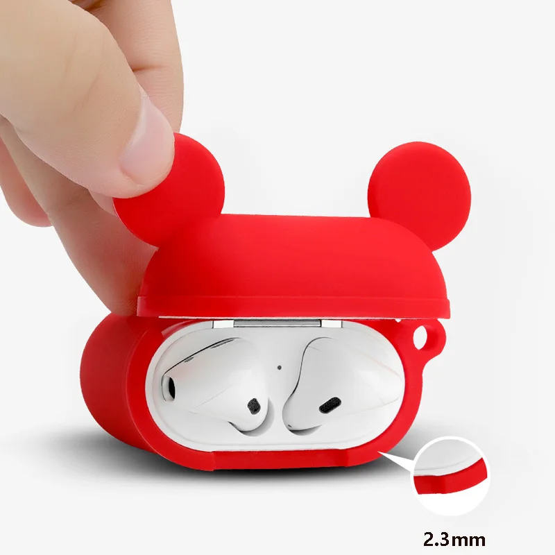 Чехол для AirPods, милый мультяшный защитный чехол, чехол для гарнитура для AirPods, чехол для Air pods, аксессуары, чехол для наушников
