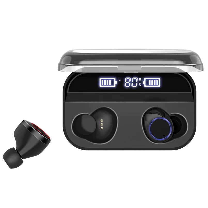 X11 беспроводная Bluetooth гарнитура IPX7 Водонепроницаемая Bluetooth 5,0 с 3500 мАч зарядный чехол TWS Bluetooth наушники