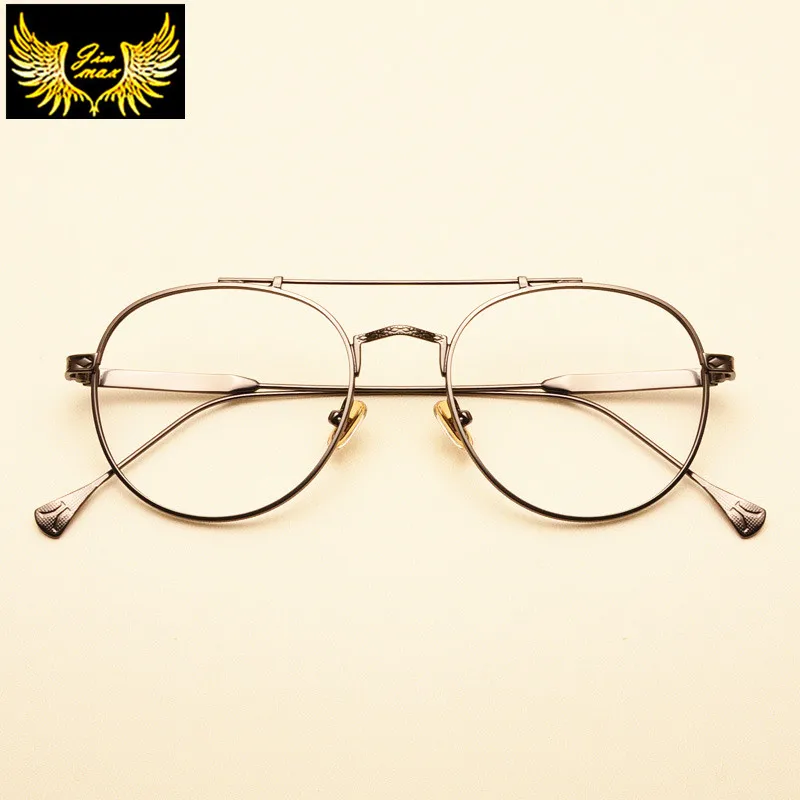 Мужские и женские очки в стиле ретро круглые из сплава новый модный стиль