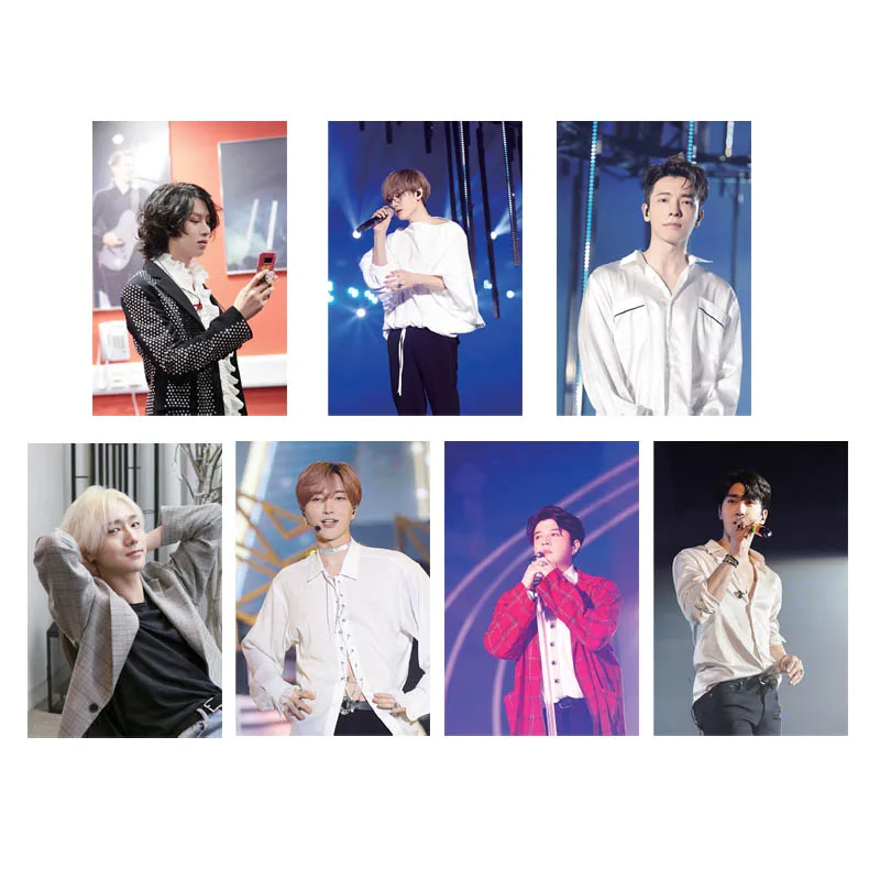 Youpop Super Junior SJ играть альбом прозрачный фото карты ПВХ карты самодельные ЛОМО карта Фотокарта XK554