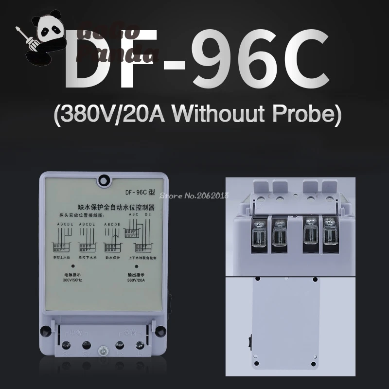 96C DF96D 96A 96C AC220V 10A Din рейка авто регулятор уровня воды насос уровня жидкости башня бассейн автоматический - Цвет: 96C
