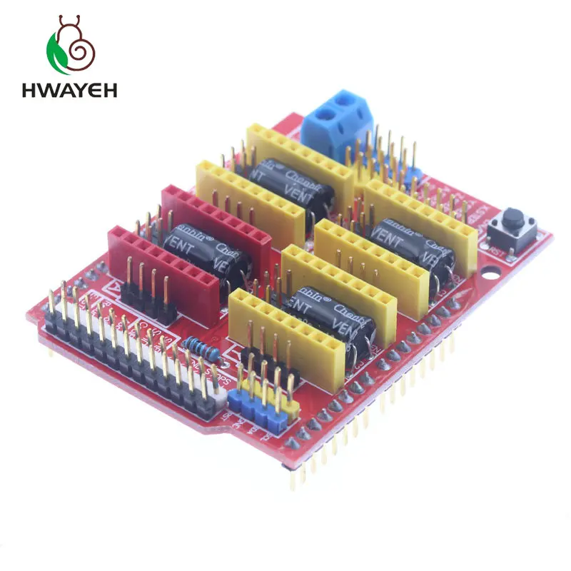 V3 гравер щит 3D-принтеры ЧПУ для arduino Щит с ЧПУ V3 A4988 DRV8825 для arduino