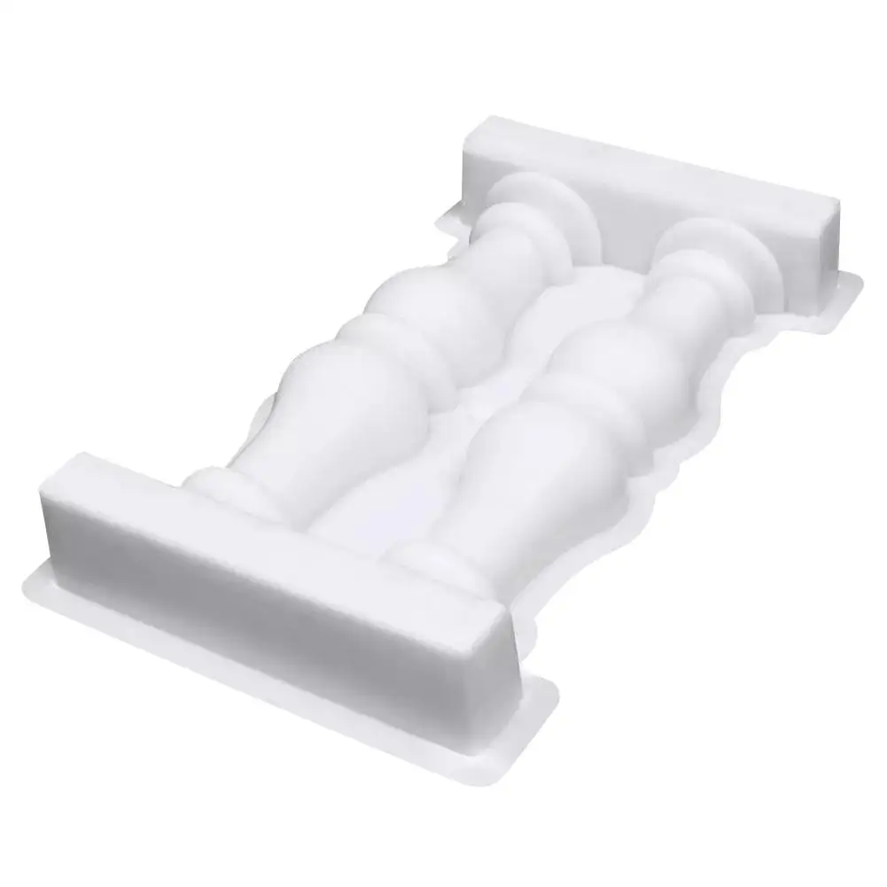 Римская ваза колонна забора Пластик пресс форма двойной художественный забор