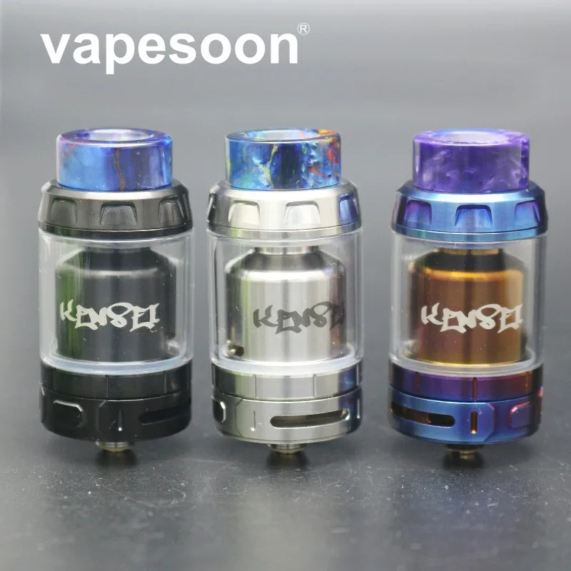 Vapesoon Kensei 24 RTA распылитель 2 мл к пузырьковое стекло 4 бак для электронной сигареты