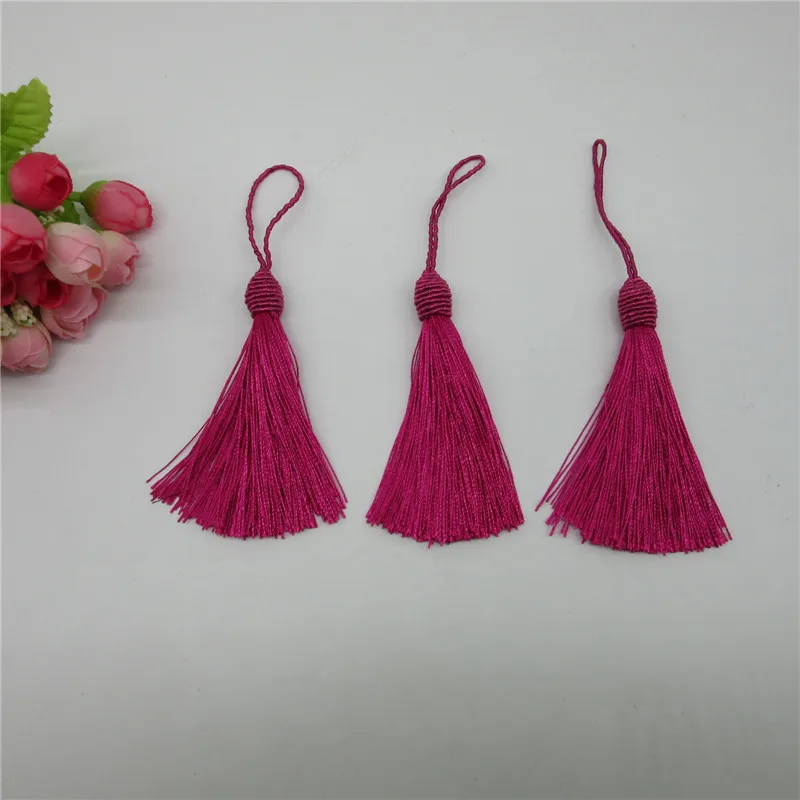 YY-tesco 50PC/lot 14CM Tassel DIY Pendant Jewelry Bracelet Key Making Fringe Trim Craft Tassels Sewing Accessories | Дом и сад