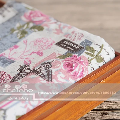 Хлопковое полотно Zakka ткань для домашний текстиль ручной работы дивана сумки