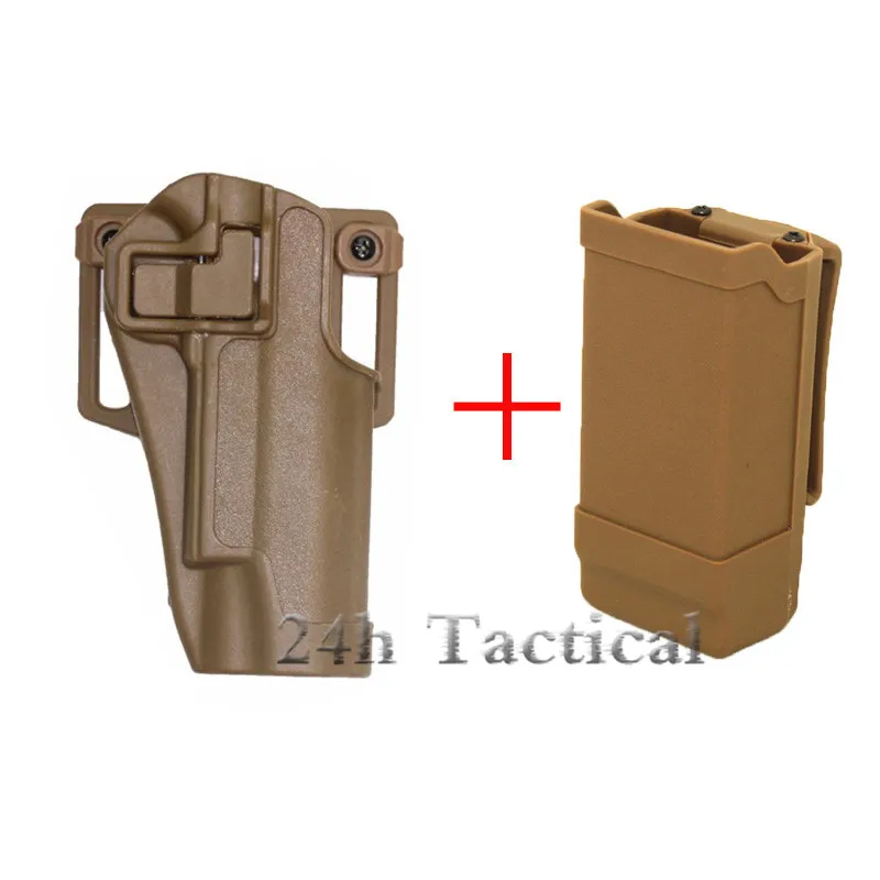 Тактический Пистолет для страйкбола кобура CQC Охотничья правой рукой кольта