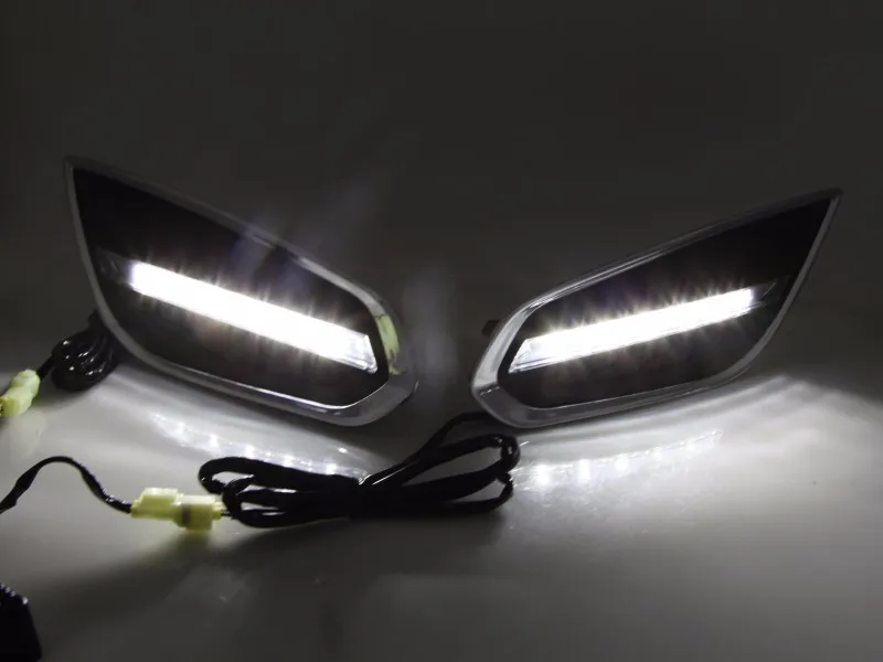 2 шт. светодиодный DRL для Volvo S60 S 60 2013 дневные ходовые огни водонепроницаемый