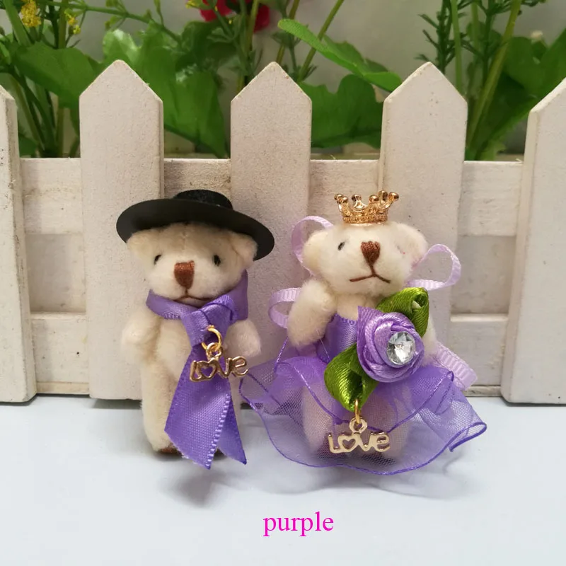 1 пара плюшевых свадебных подарков для невесты и жениха бриллиантовые Свадебные