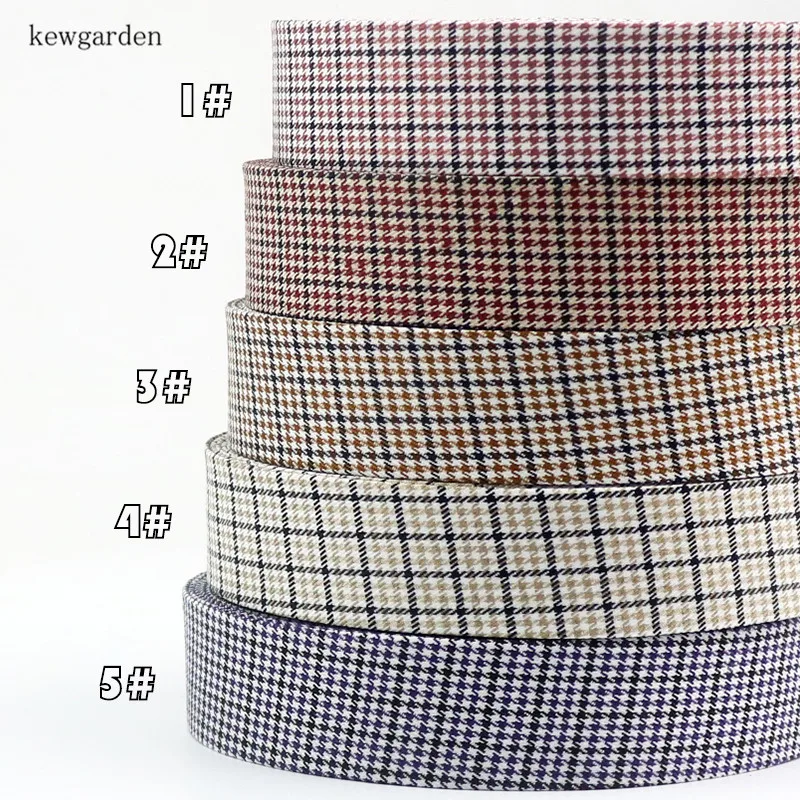Kewgarden сетка тканевые многослойные ленты 3/8 &quot1&quot 1 1/2 &quotгусиная лапка вручную