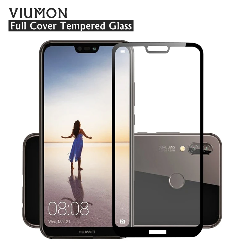 

3D изогнутое закаленное стекло для Huawei P20 Lite защитная пленка Взрывозащищенная Защита экрана для Huawei P20 Pro Полное покрытие