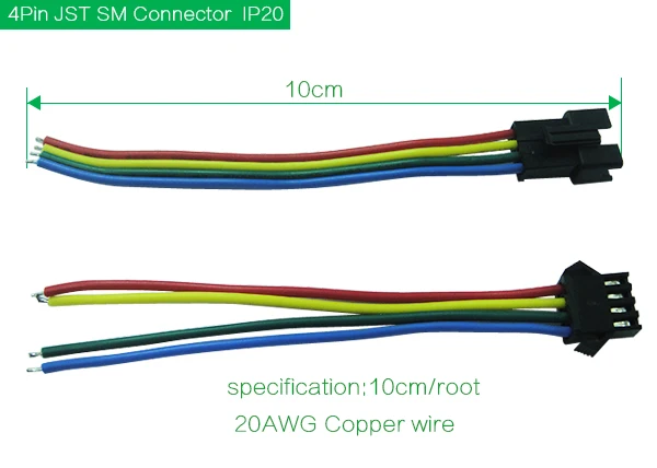 JST SM 2 5 мм Шаг 3pin RGB Светодиодная лента Проводные разъемы|connector led|connector 3pinconnector 2.5mm |