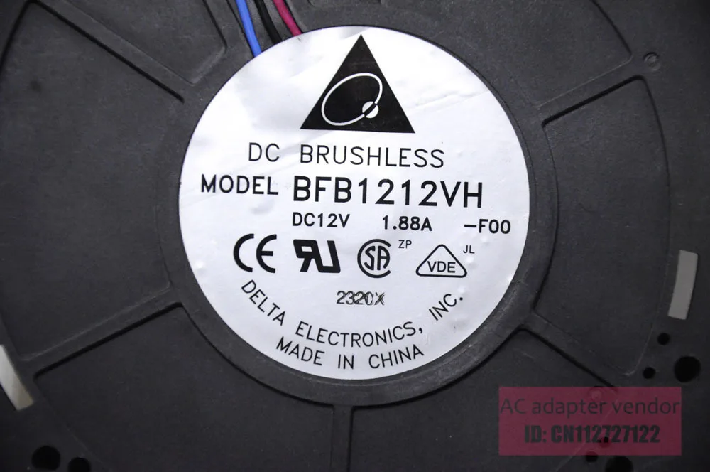 Дельта BFB1212VH 12032 12 см турбины центробежный вентилятор В 1.88A|blower fan 12v|blower fancentrifugal