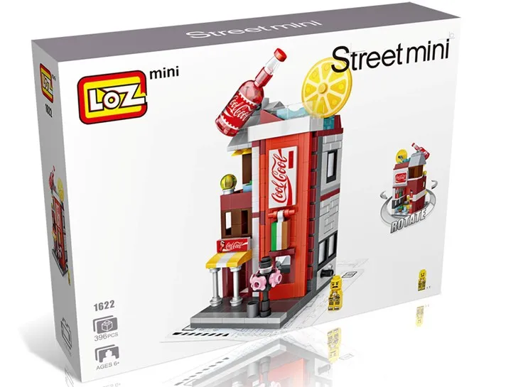 Rue Mini LOZ Architecture Blocs Batiment Ville Serie En Plastique Assemblee Jouets pour Enfants Educatifs Briques Enfant|loz architecture|jouets