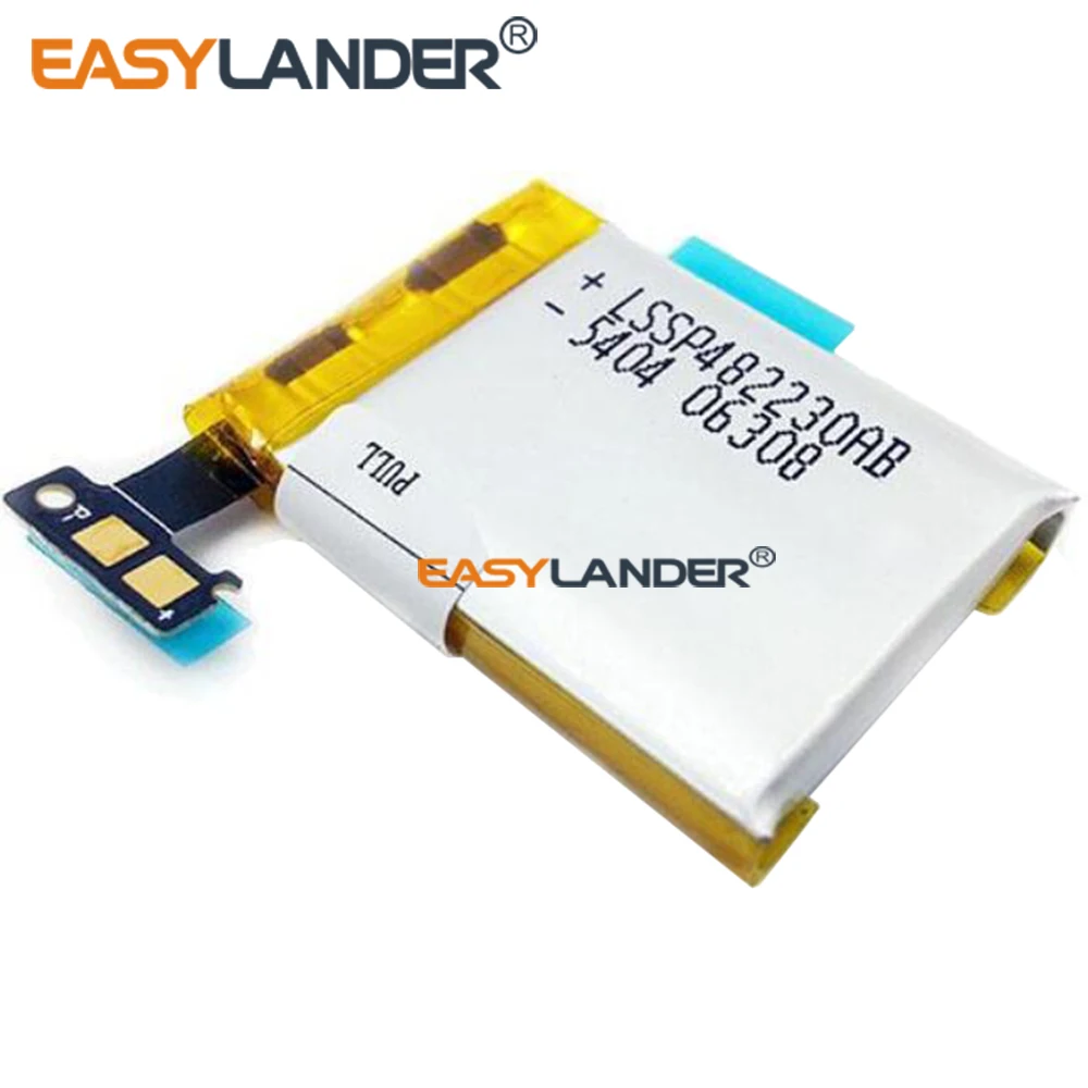 

Easylander Replacement LSSP482230AB 3.7V 250mAh Smart Watch Battery For battery For Samsung Galaxy Gear SM-V700 V700 482230