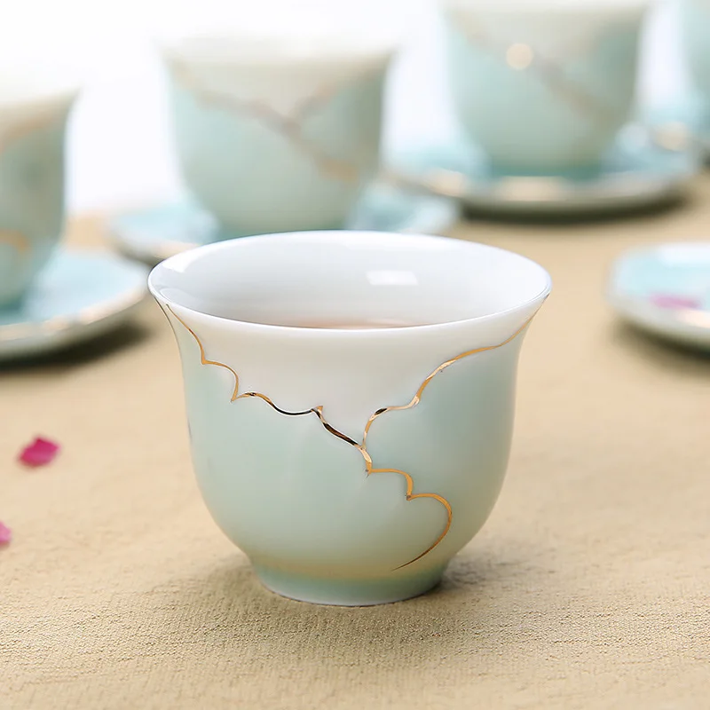 Новый год 1 шт Ретро одна чашка керамическая Tureen высокое качество чайная чайный