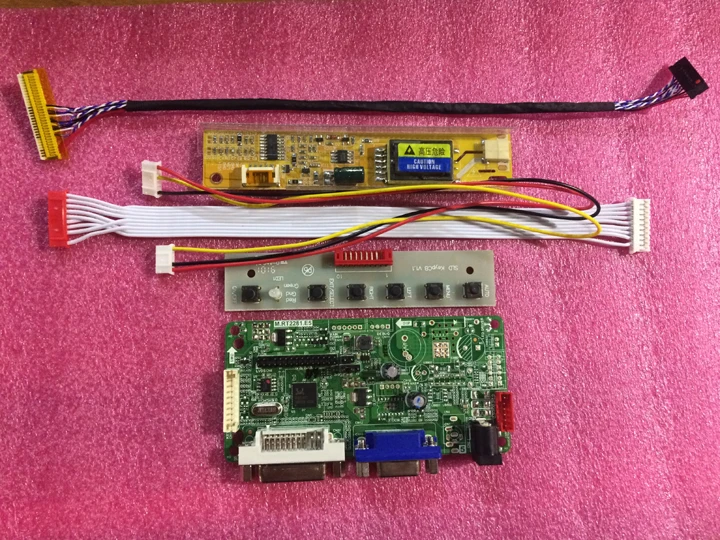 Высококачественная плата контроллера ЖК-дисплея VGA DVI M.RT2261 для Φ LTN154AT01 1280*800 LVDS