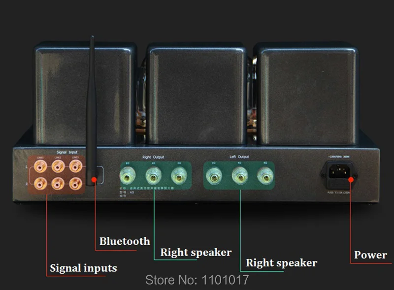 RFTLYS A5 KT88 ламповый усилитель HIFI EXQUIS интегрированный Push& Pull AMP с Bluetooth