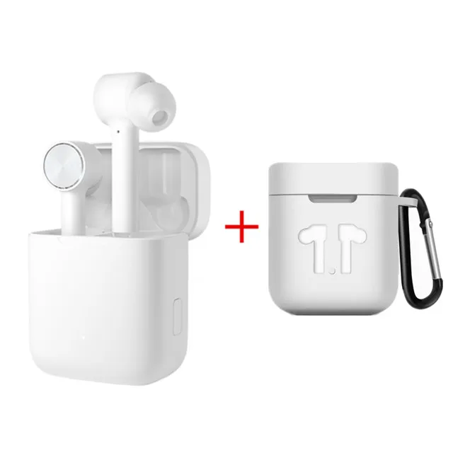 Xiaomi Air наушники Bluetooth TWS ANC переключатель ENC Bluetooth Беспроводная стереогарнитура управление звуком Xiaomi беспроводные Airdots pro - Цвет: add white case