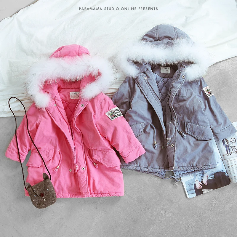 

Autumn Winter Kids Jackets Girls Fashion Manteau Enfant Fille Cute Spring Girls Coats Jackets