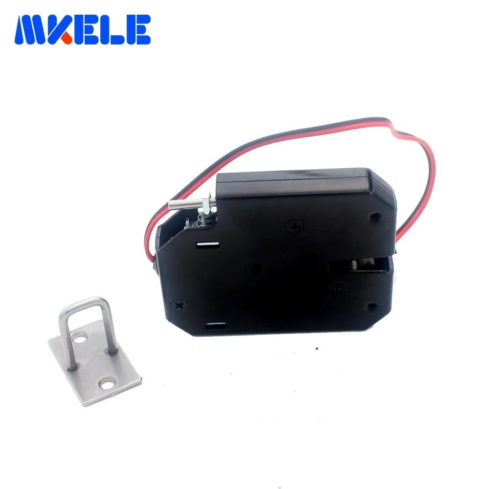 12В небольшой электромагнитный замок для дверей ящик шкафа магнитный ворот MK 201