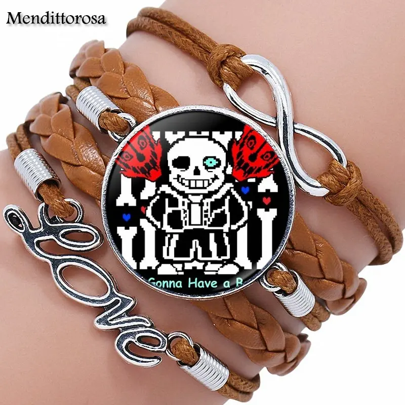 Undertale видео игры для подарок девочек ювелирные изделия Многослойные