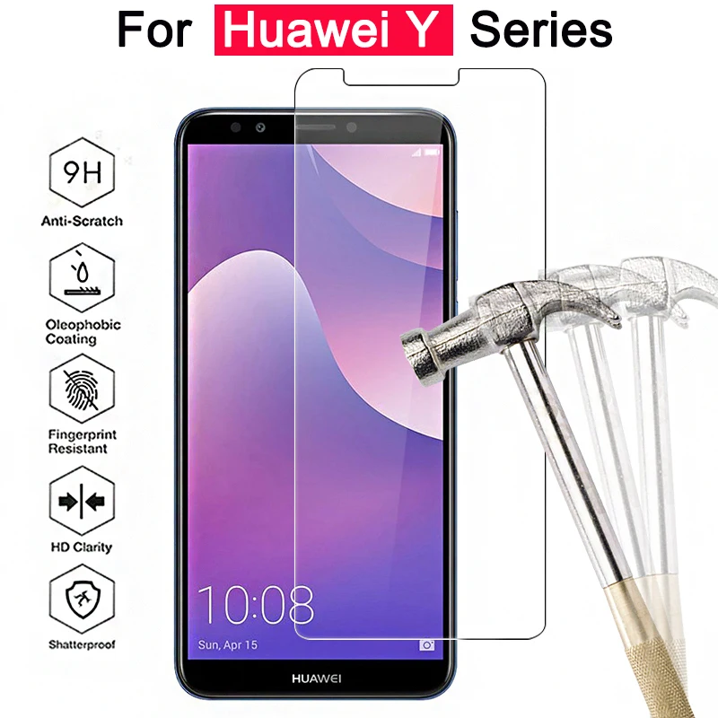 Защитное стекло для huawei y9 2018 y5 y6 y3 2017 закаленное Hauwei Huawey 9y 3y 5y 6y y 9 3 5 6 защитная