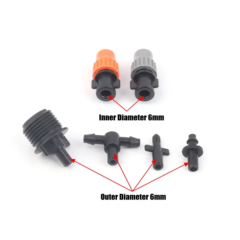 50 шт./лот новая насадка для распыления садоводческое оборудование микро сада