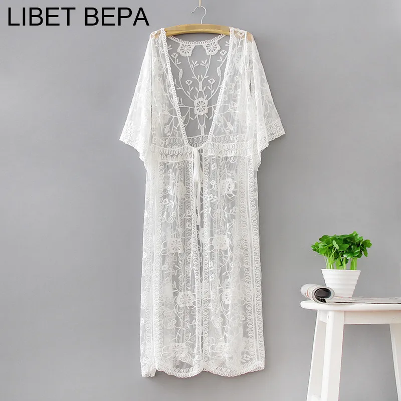 Новинка 2018 летний Повседневный Кардиган модный сексуальный однотонный ажурный