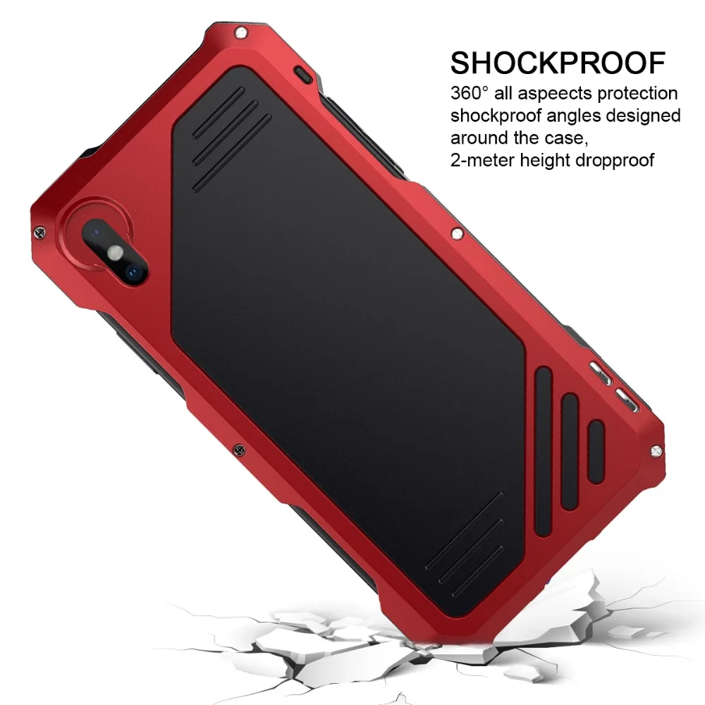 Metal Aluminum Case Cover With Fisheye Wide Angle Macro Lens For iPhone XR XS MAX Protective |