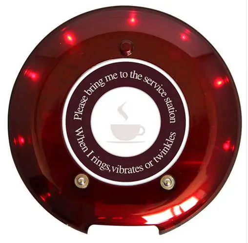 Coaster пейджер гость системы приемник кухня/Фаст фуд Ресторан взять еды беспроводной сервис вызова|restaurant